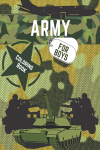 Army Coloring Book For Boys