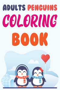 Adults Penguins Coloring Book
