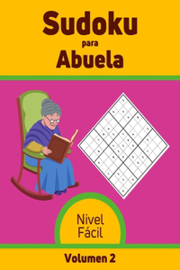 Sudoku para Abuela Nivel Fácil Volumen 2