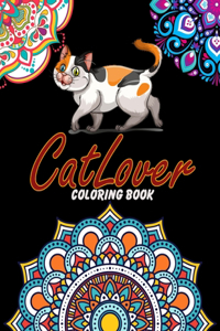 Cat Lover Coloring Book