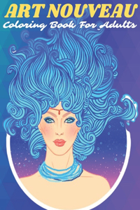 Art Nouveau Coloring Book For Adults