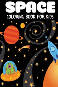 Space Coloring Book for Kids