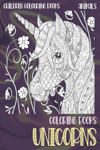 Coloring Books Animals - Children Colouring Books - Unicorns