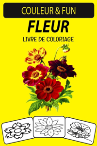 Fleur Livre de Coloriage