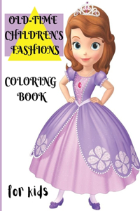 old-time children's fashions coloring book