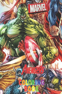marvel avangers coloring book