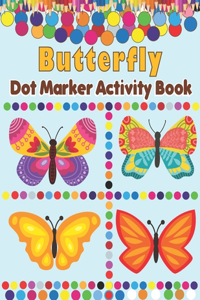 Butterfly Dot Markers Activity Book