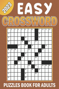 Easy Crossword Puzzle Book For Adults 2023