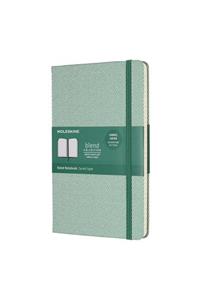 Moleskine Blend Limited Collection Green Large Ruled Notebook Hard