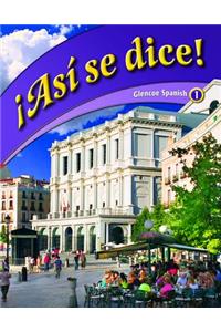 ¡Así Se Dice! Level 1, Student Edition