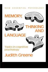 Memory, Thinking and Language