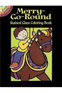 Merry-Go-round Stained Glass CB