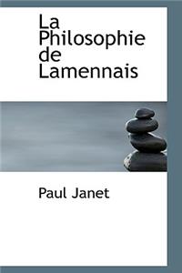 La Philosophie de Lamennais