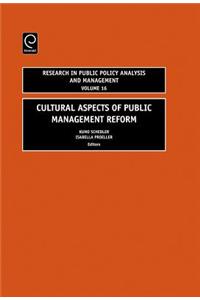 Cultural Aspects of Public Management Reform