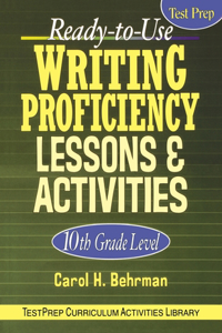 Ready-To-Use Writing Proficiency Lessons & Activities