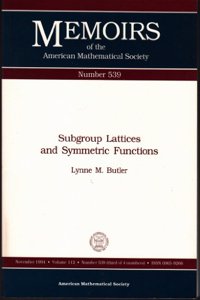 Subgroup Lattices and Symmetric Functions