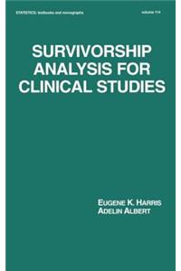 Survivorship Analysis for Clinical Studies