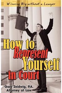 How to Represent Yourself in Court
