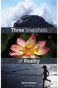 Three Snapshots of Reality