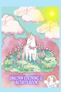 Unicorn Coloring & Activity Book