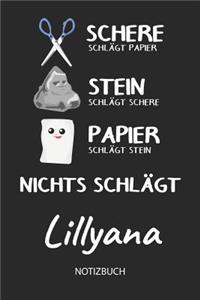 Nichts schlägt - Lillyana - Notizbuch