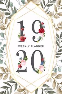 2019-2020 Weekly Planner
