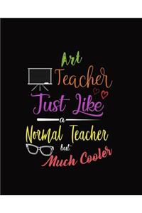 Art Teacher Just Like A Normal Teacher But Much Cooler