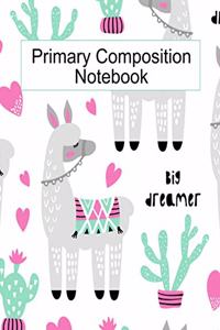 Primary Composition Notebook