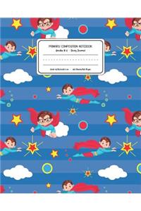 Primary Composition Notebook Grades K-2 Story Journal