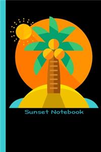 Sunset Notebook