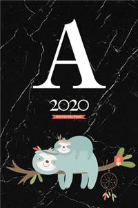 2020 Sloth Tribe Diary Planner