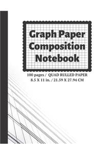 Graph Paper Composition Notebook