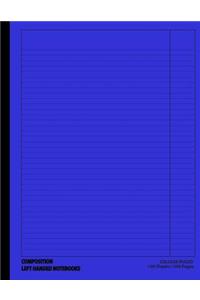 Composition Left Handed Notebooks