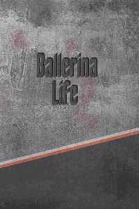 Ballerina Life: Personalized Isometric Dot Notebook 120 Pages 6x9