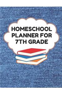 Homeschool Planner for 7th Grade