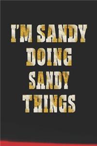 I'm Sandy Doing Sandy Things