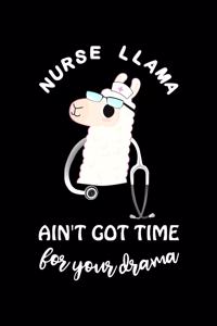Nurse Llama Ain't Got Time for Your Drama