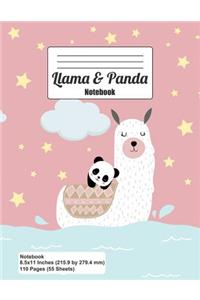 Llama & Panda Notebook
