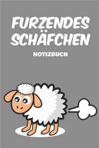 Furzendes Schäfchen Notizbuch