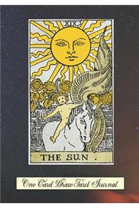 The Sun One Card Draw Tarot Journal
