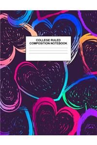 College Ruled Composition Notebook