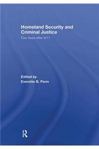 Homeland Security and Criminal Justice
