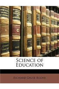 Science of Education