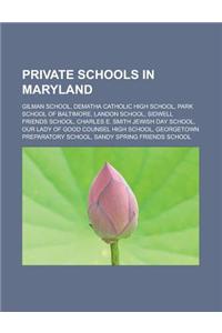 Private Schools in Maryland