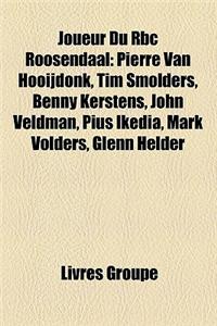 Joueur Du Rbc Roosendaal