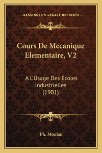 Cours De Mecanique Elementaire, V2