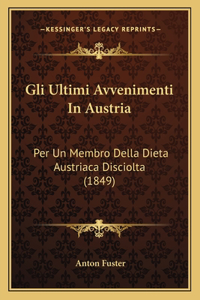 Gli Ultimi Avvenimenti In Austria