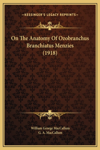 On The Anatomy Of Ozobranchus Branchiatus Menzies (1918)