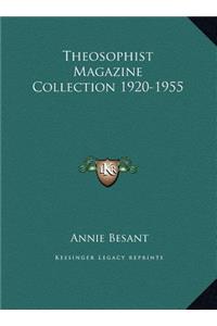 Theosophist Magazine Collection 1920-1955