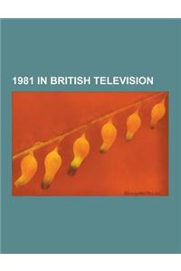 1981 in British Television